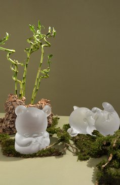 Скульптура панда лежащая meng-men LALIQUE прозрачного цвета, арт. 89010104 | Фото 4 (Региональные ограничения белый список (Axapta Mercury): Не проставлено; Нос: Не проставлено; Ограничения доставки: fragile-2)