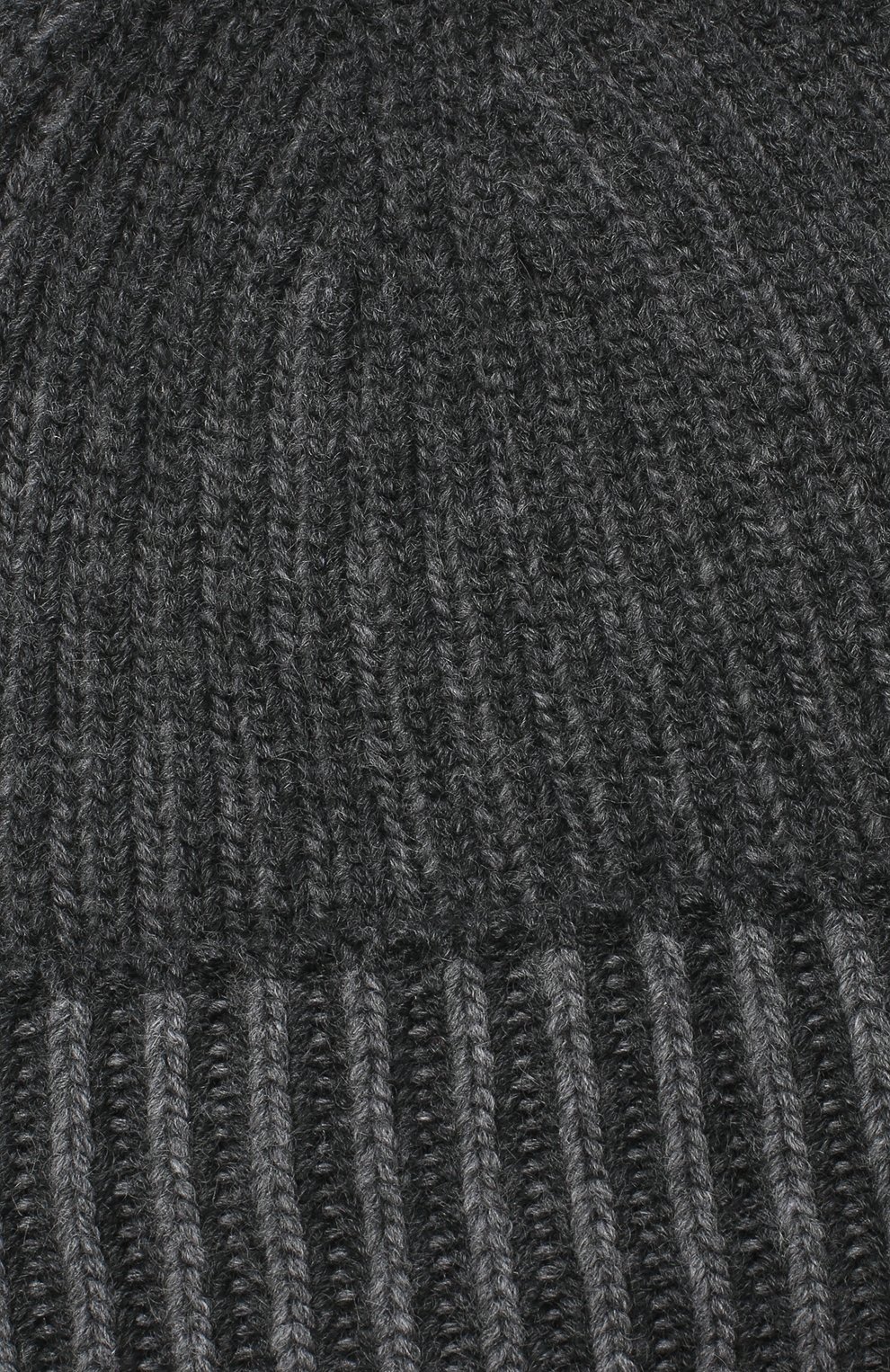 Женская кашемировая шапка BURBERRY серого цвета, арт. 8033756 | Фото 3 (Материал: Текстиль, Кашемир, Шерсть)