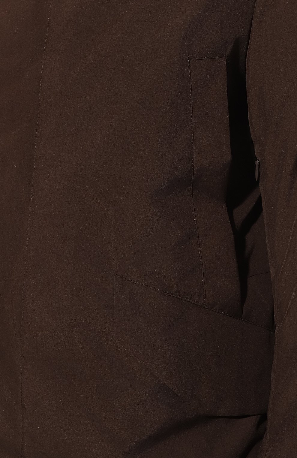 Мужская утепленная парка BOMBOOGIE темно-коричневого цвета, арт. CM7074/TACL3 | Фото 5 (Кросс-КТ: парка, Куртка; Рукава: Длинные; Длина (верхняя одежда): До середины бедра; Материал внешний: Синтетический материал; Мужское Кросс-КТ: утепленные куртки; Материал сплава: Проставлено; Материал подклада: Синтетический материал; Драго ценные камни: Проставлено; Стили: Кэжуэл)
