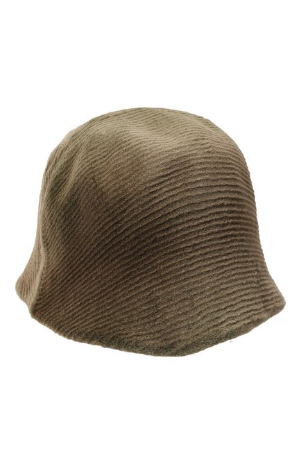 Женская шляпа из меха норки FURLAND зеленого цвета, арт. 0125300150046300935 | Фото 1 (Материал: Натуральный мех; Нос: Не проставлено; Материал сплава: Проставлено)