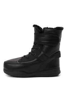 Мужские ботинки BOGNER черного цвета, арт. 32145573/LAAX 1 C | Фото 4 (Материал внешний: Текстиль; Материал утеплителя: Натуральный мех; Мужское Кросс-КТ: зимние сапоги, Сапоги-обувь; Подошва: Массивная)