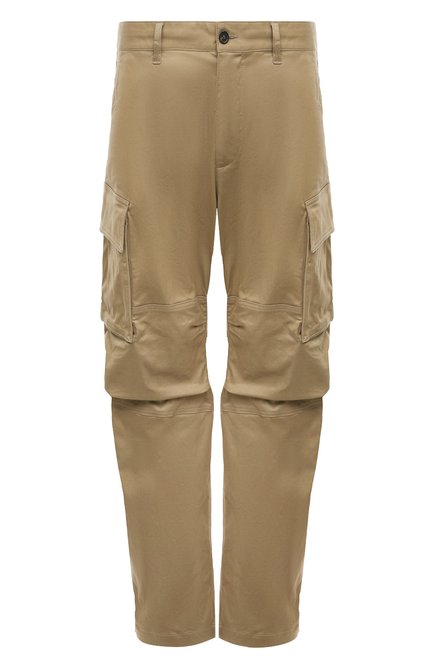 Мужские хлопковые брюки-карго DSQUARED2 бежевого цвета по цене 106000 руб., арт. S74KB0793/S39021 | Фото 1