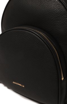 Женский рюкзак gleen COCCINELLE черного цвета, арт. E1 N15 14 02 01 | Фото 3 (Размер: medium; Материал: Натуральная кожа; Стили: Кэжуэл)
