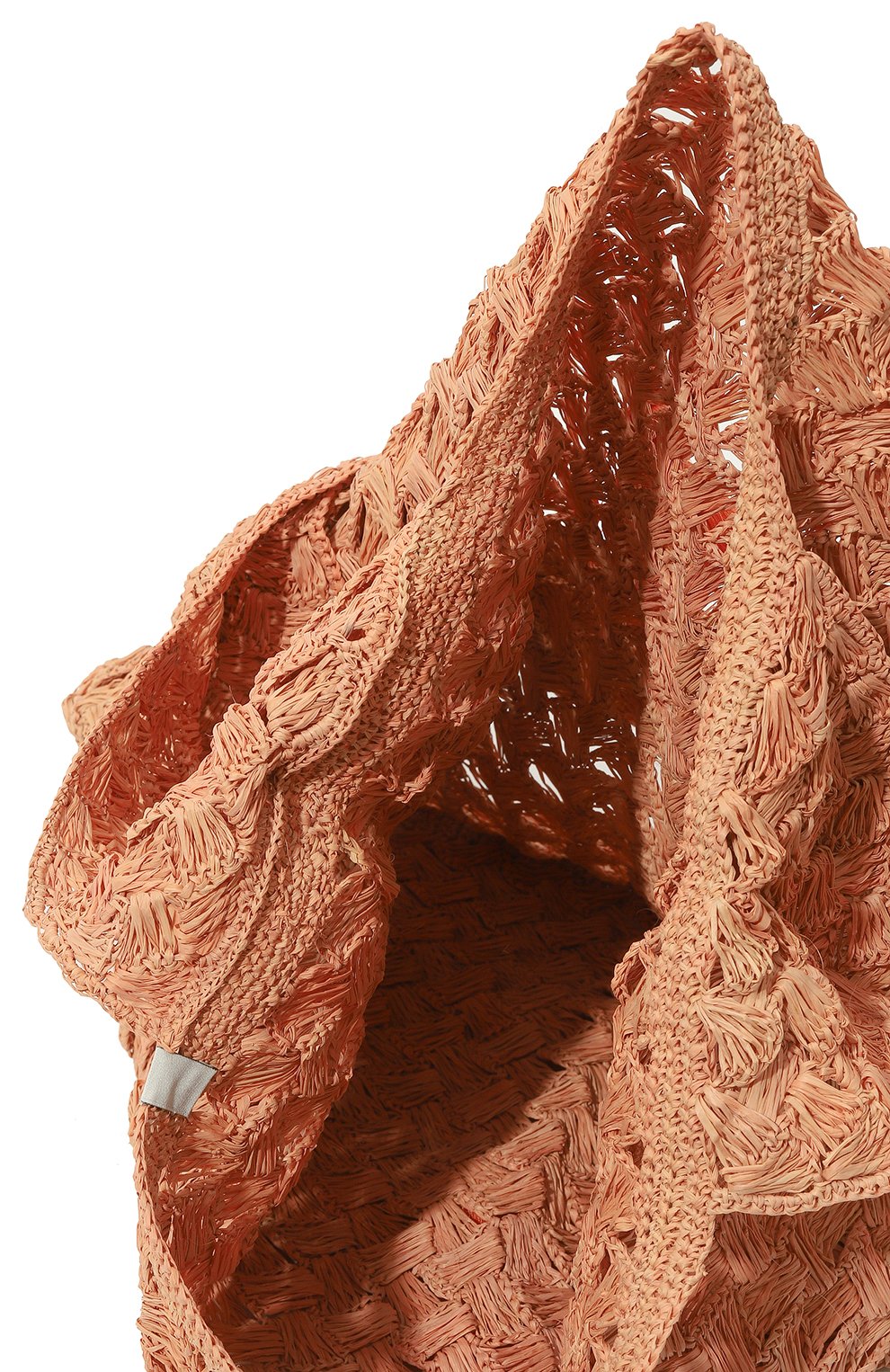 Женский сумка-шопер santa isabel NANNACAY коричневого цвета, арт. 1592_232 | Фото 5 (Сумки-технические: Сумки-шопперы; Материал сплава: Проставлено; Материал: Растительное волокно; Драгоценные камни: Проставлено; Размер: large)
