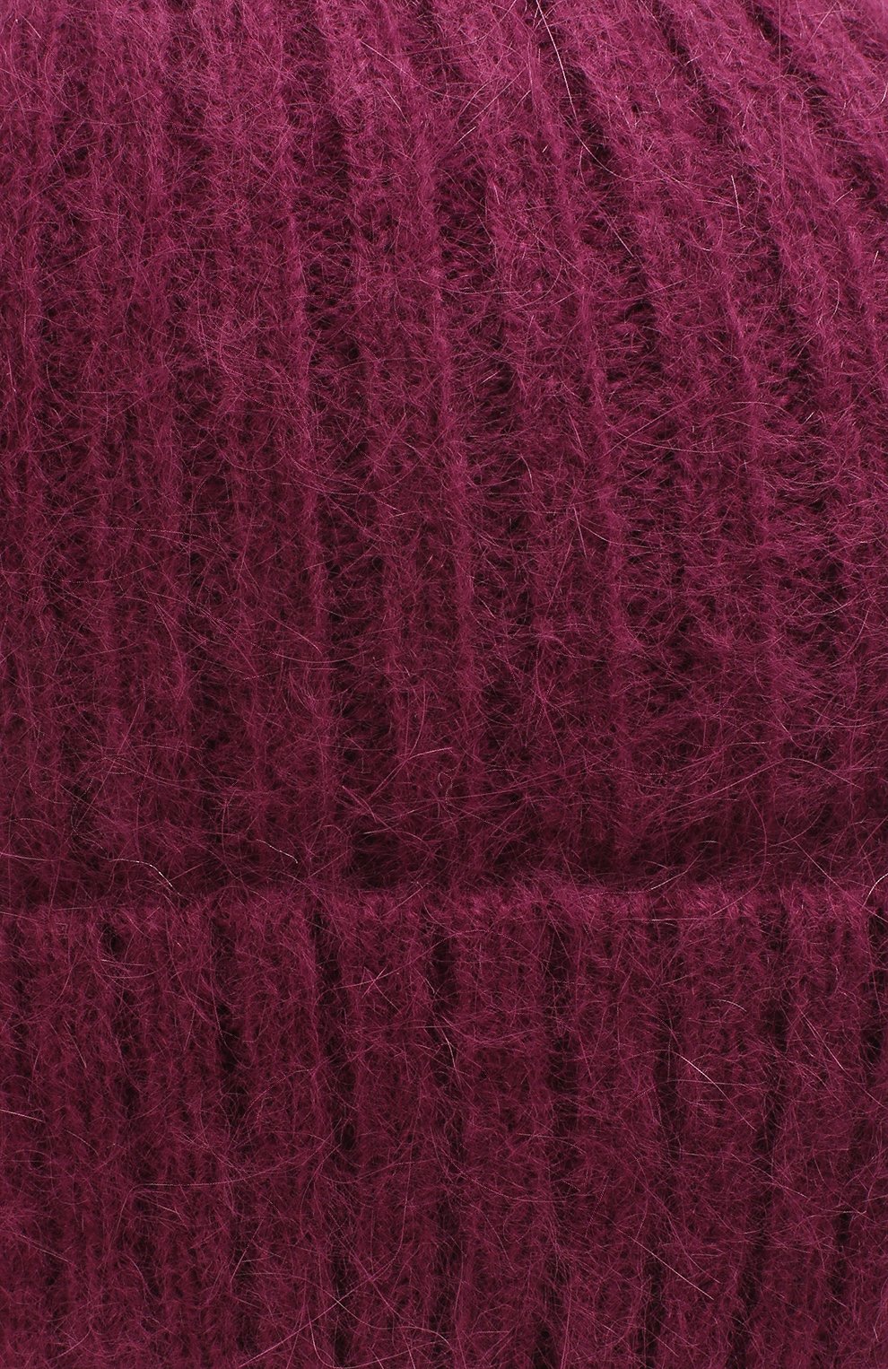Женская шапка naomi CANOE бордового цвета, арт. 4702822 | Фото 3 (Материал: Текстиль, Шерсть; Статус проверки: Проверена категория)