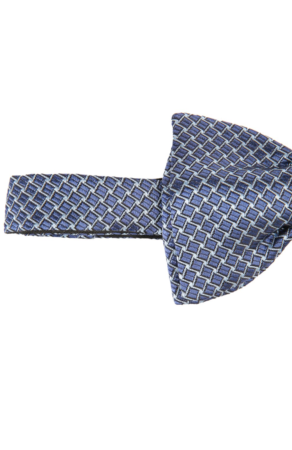 Мужской галстук-бабочка LANVIN синего цвета, арт. 2282/B0W TIE | Фото 3 (Материал: Текстиль, Шелк; Статус проверки: Проверено, Проверена категория)