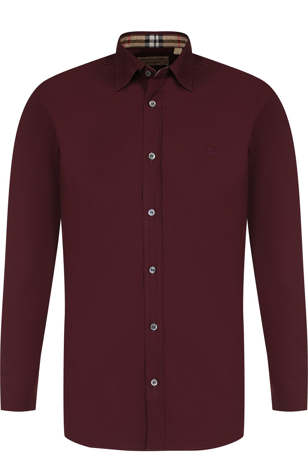 Burberry shop oxblood shirt