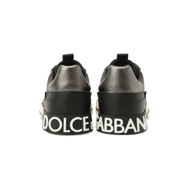 Кожаные кеды Custom 2.Zero Dolce & Gabbana CS1863/A0223 Фото 7