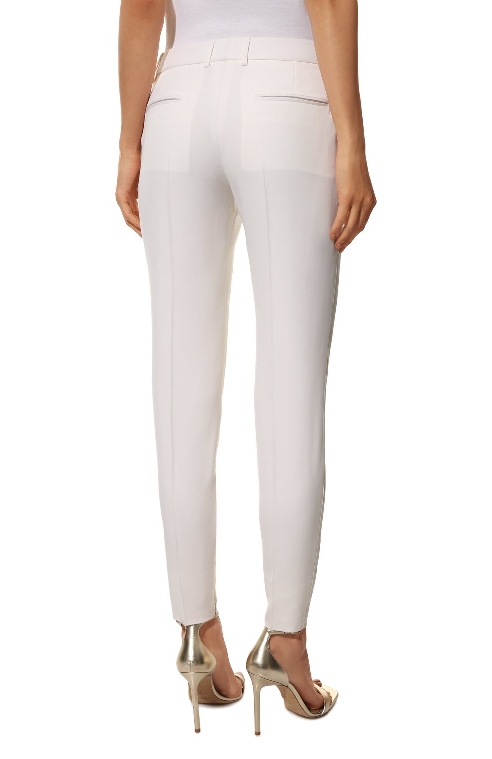 Шерстяные брюки Saint Laurent  516111/Y513W Фото 4