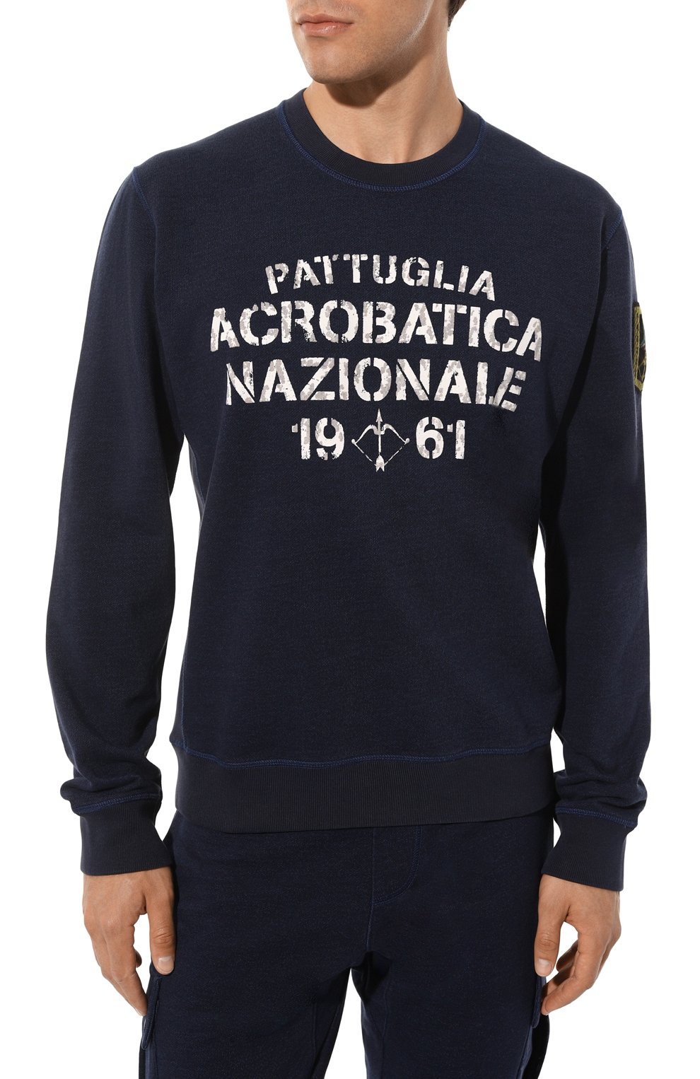 Хлопковый свитшот Aeronautica Militare 231/FE1758F498 Фото 3