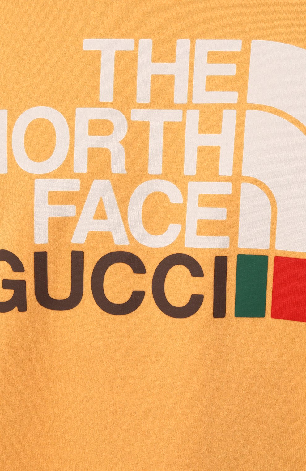 Хлопковый свитшот The North Face x Gucci Gucci 671449 XJDRF Фото 5