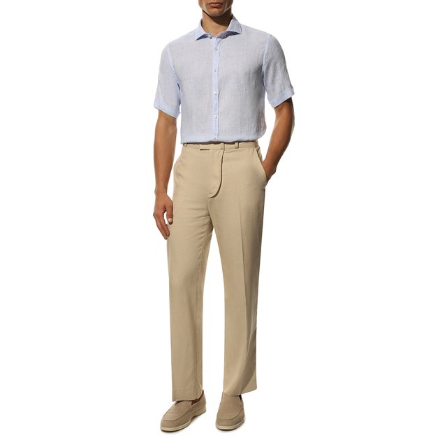 фото Льняная рубашка brouback