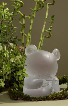 Скульптура панда сидящая yang-yan LALIQUE прозрачного цвета, арт. 89010103 | Фото 3 (Региональные ограничения белый список (Axapta Mercury): Не проставлено; Нос: Не проставлено; Ограничения доставки: fragile-2)