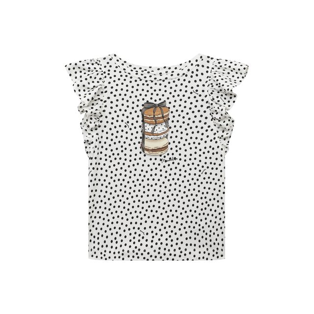 Хлопковая блузка Monnalisa 11A624