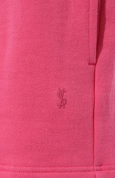 Женские хлопковые шорты KSUBI розового цвета, арт. WPS23WA007 | Фото 5 (Женское Кросс-КТ: Шорты-одежда; Длина Ж (юбки, платья, шорты): Мини; Материал внешний: Хлопок; Стили: Спорт-шик)