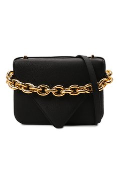 Женская сумка mount small BOTTEGA VENETA черного цвета, арт. 667399/V12M0 | Фото 7 (Сумки-технические: Сумки через плечо; Материал: Натуральная кожа; Региональные ограничения белый список (Axapta Mercury): RU; Материал сплава: Проставлено; Ремень/цепочка: На ремешке; Драгоценные камни: Проставлено; Размер: small)