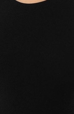Женское боди из вискозы JIL SANDER черного цвета, арт. J04NC0001/J65016 | Фото 5 (Материал сплава: Проставлено; Материал внешний: Вискоза; Драгоценные камни: Проставлено; Стили: Минимализм; Женское Кросс-КТ: Боди-одежда)