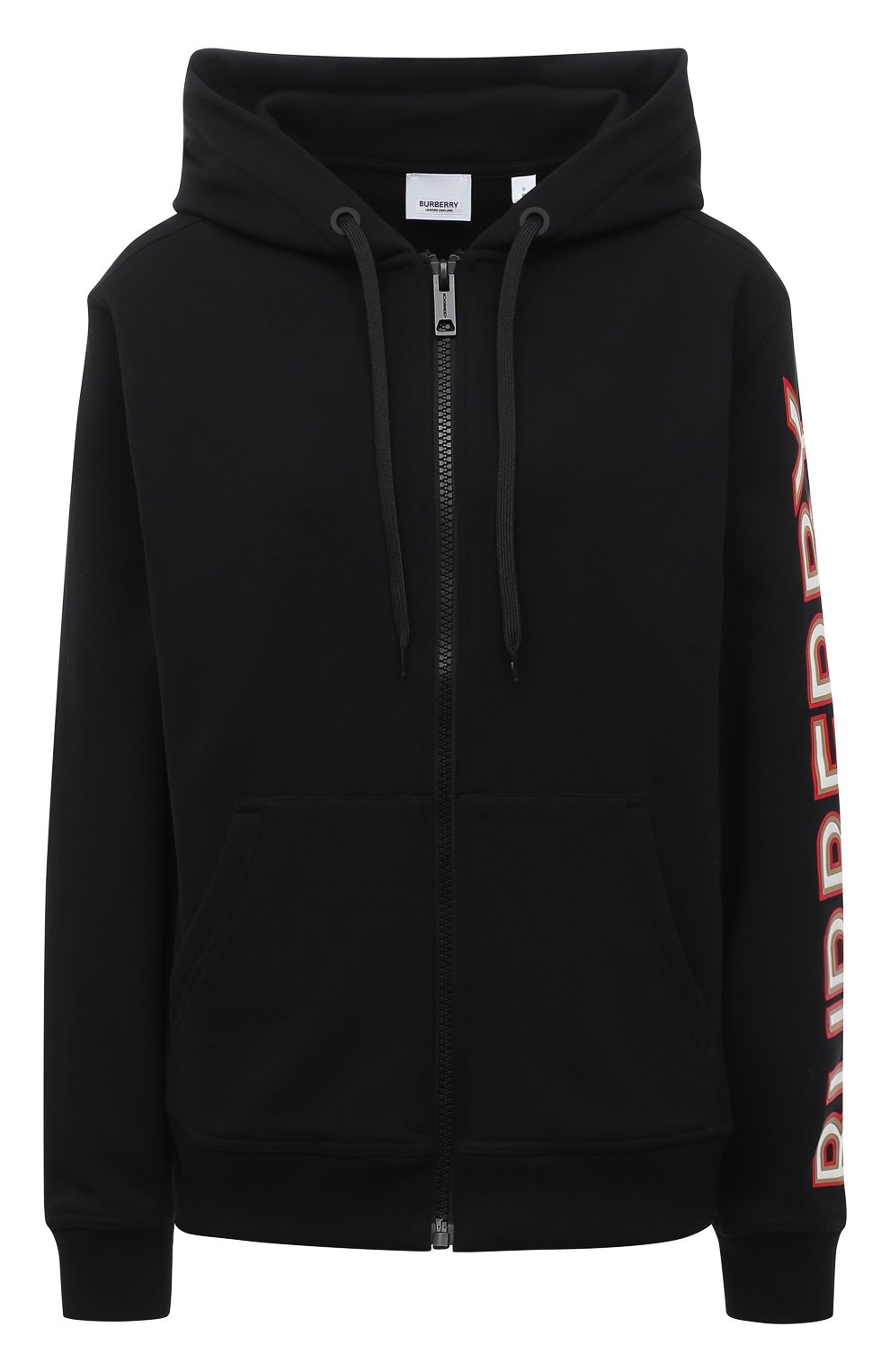 Женский хлопковый кардиган BURBERRY черного цвета, арт. 8036691 | Фото 1 (Рукава: Длинные; Длина (для топов): Стандартные; Региональные ограничения белый список (Axapta Mercury): RU; Материал внешний: Хлопок; Женское Кросс-КТ: Кардиган-одежда; Стили: Кэжуэл)