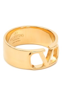 Женское кольцо vlogo VALENTINO золотого цвета, арт. UW0J0G72/MET | Фото 1 (Материал: Металл)