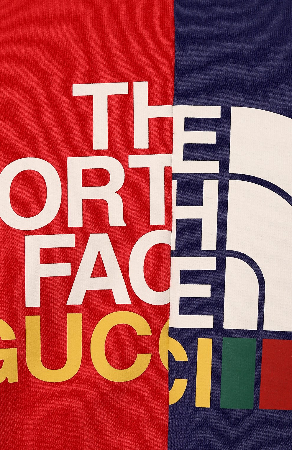 Хлопковый свитшот The North Face x Gucci Gucci 671500 XJDRE Фото 5