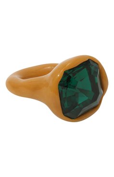 Женское кольцо LILI ARCHIVE горчичного цвета, арт. RM100C49S187 | Фото 1 (Региональные ограничения белый список (Axapta Mercury): Не проставлено; Нос: Не проставлено; Материал: Пластик, Керамика)