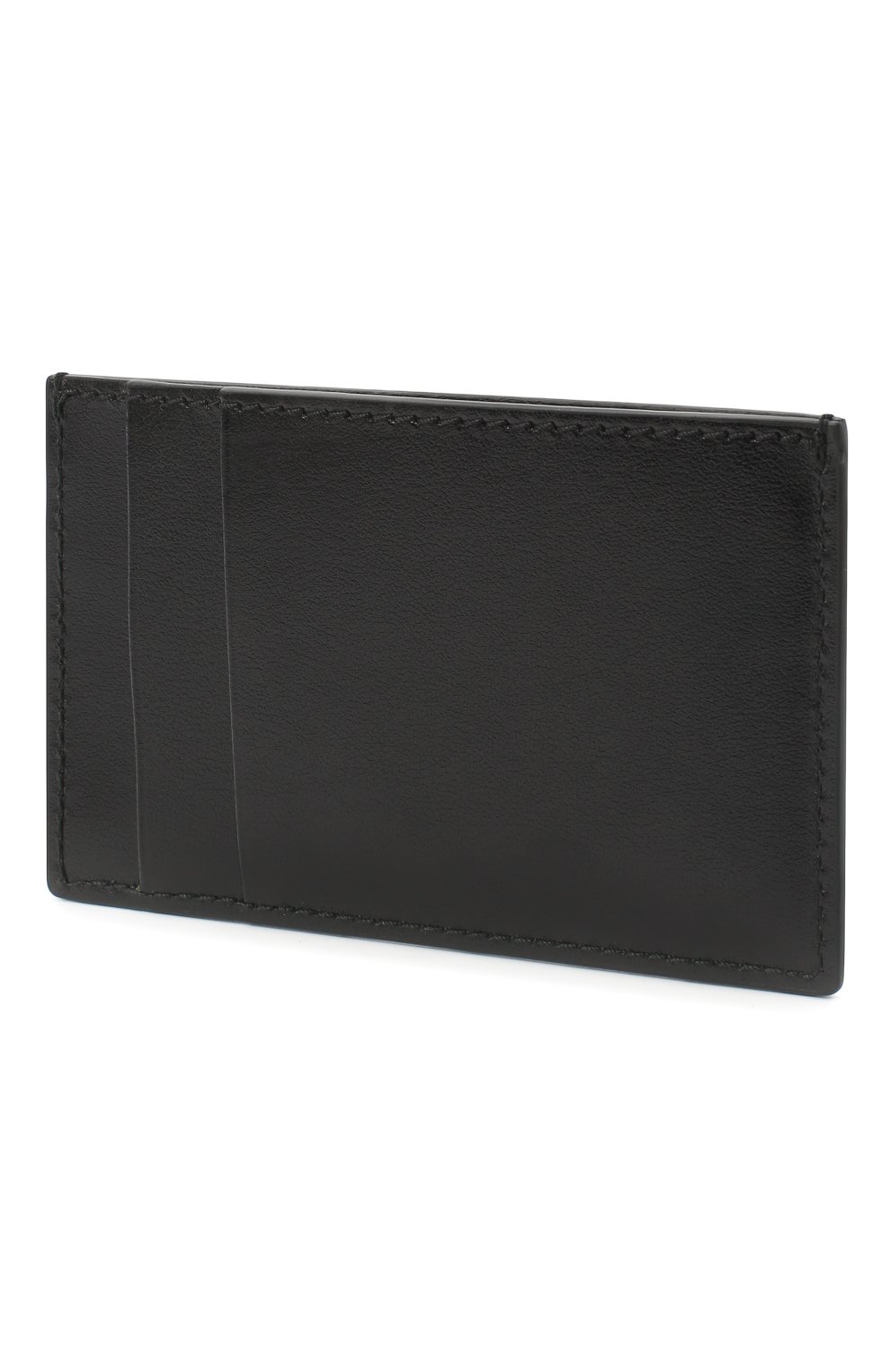 Мужской кожаный футляр для кредитных карт ALEXANDER MCQUEEN черного цвета, арт. 602144/1XI0Y | Фото 2 (Материал: Натуральная кожа)