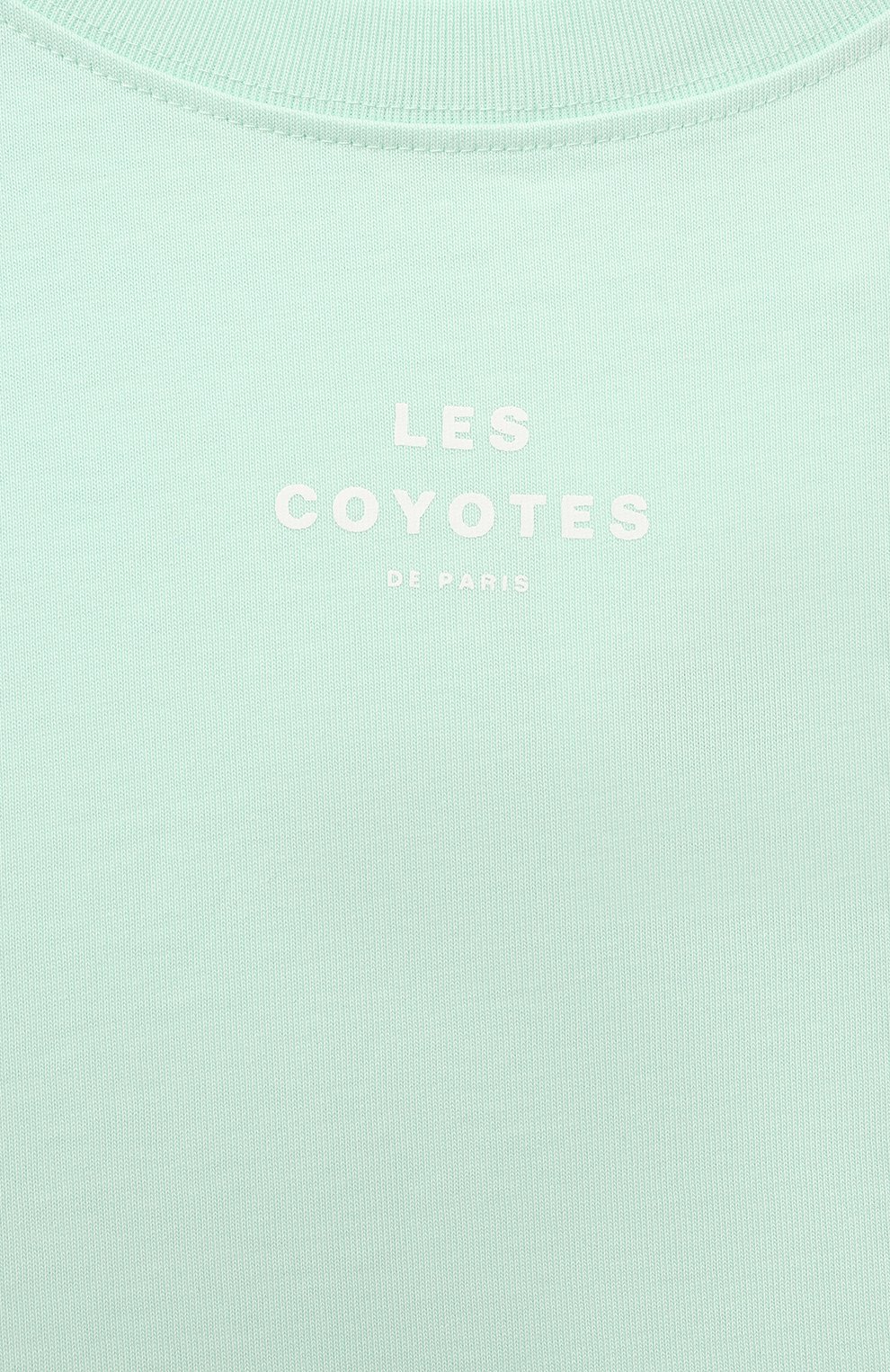Хлопковая футболка Les Coyotes de Paris 121-22-110 Фото 3