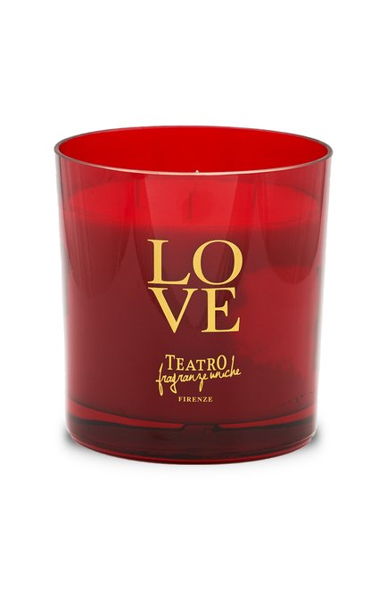 Ароматическая свеча love luxury collection (1500g) TEATRO бесцветного цвета, арт. CAND-LOVE1500 | Фото 1 (Ограничения доставки: flammable)