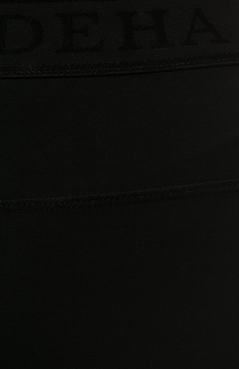 Женские хлопковые шорты DEHA черного цвета, арт. A00105 | Фото 5 (Женское Кросс-КТ: Шорты-одежда, Шорты-спорт; Длина Ж (юбки, платья, шорты): Мини; Материал сплава: Проставлено; Материал внешний: Хлопок; Стили: Спорт-шик; Драгоценные камни: Проставлено)