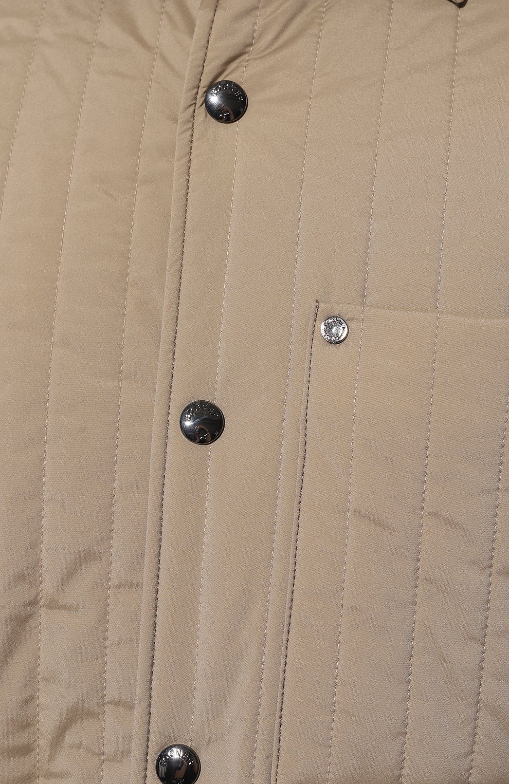 Мужская утепленная куртка BOGNER бежевого цвета, арт. 38758354 | Фото 5 (Кросс-КТ: Куртка; Материал внешний: Шерсть, Синтетический материал; Рукава: Длинные; Мужское Кросс-КТ: утепленные куртки; Материал сплава: Проставлено; Драгоценные камни: Проставлено; Длина (верхняя одежда): Короткие; Материал подклада: Хлопок; Стили: Кэжуэл)
