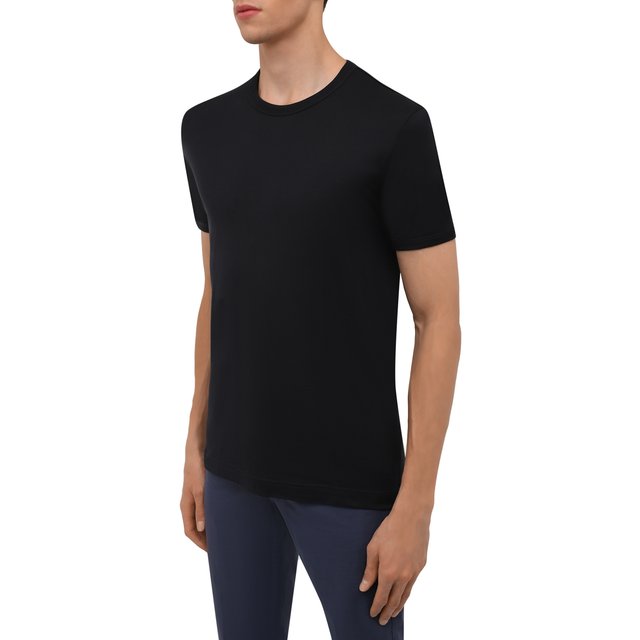 Хлопковая футболка Dolce & Gabbana  G8JX7T/FU7EQ Фото 3