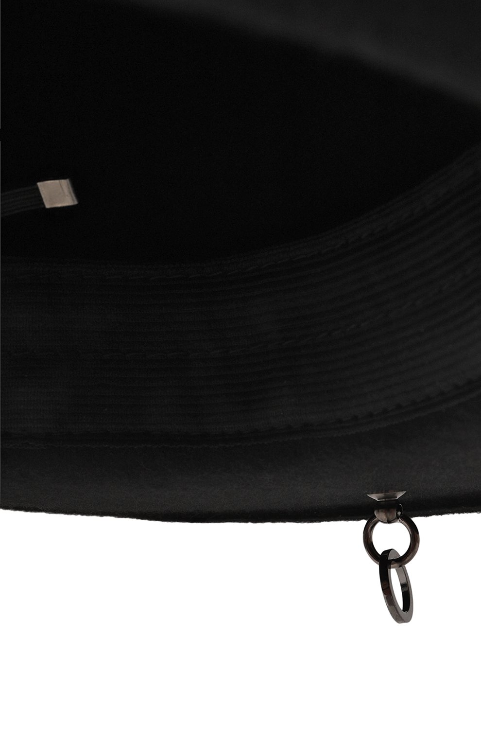 Женская шляпа drop steam punk COCOSHNICK HEADDRESS черного цвета, арт. dropsteampunk | Фото 5 (Материал: Текстиль, Шерсть; Материал сплава: Проставлено; Нос: Не проставлено)