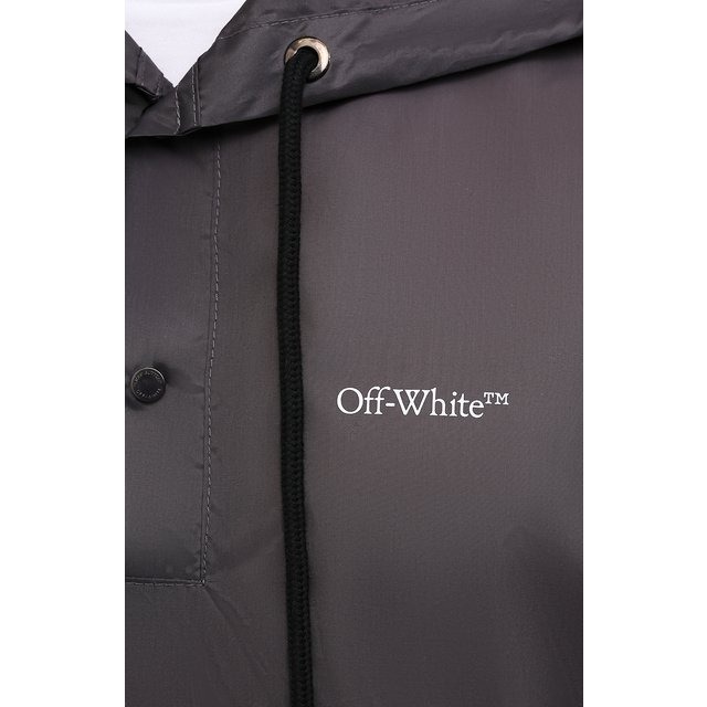 фото Пончо off-white