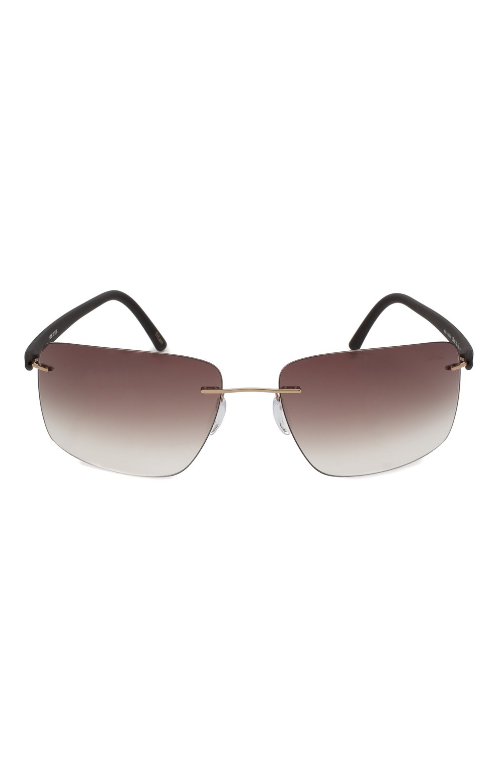 Женские солнцезащитные очки SILHOUETTE коричневого цвета, арт. 8686/6236 | Фото 2 (Региональные ограничения белый список (Axapta Mercury): RU; Тип очков: С/з)