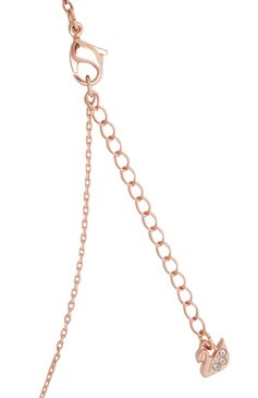 Женская колье dazzling swan  SWAROVSKI розового цвета, арт. 5469989 | Фото 4 (Статус проверки: Требуются правки, Проверена категория; Материал: Металл)