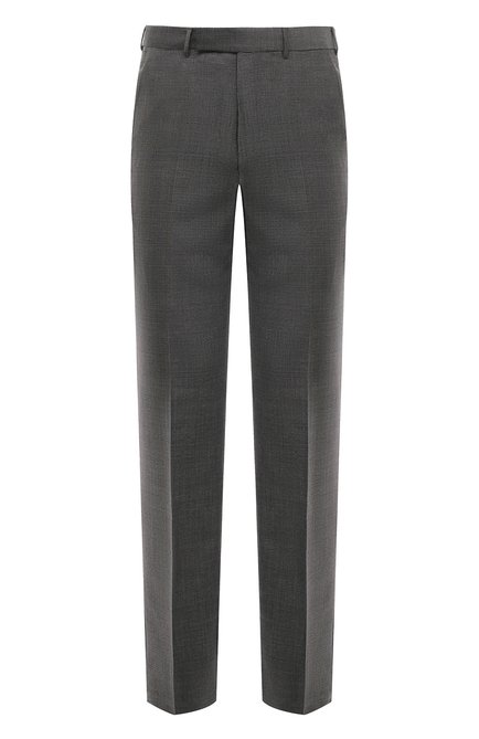 Мужские шерстяные брюки ERMENEGILDO ZEGNA серого цвета по цене 78950 руб., арт. 622F27A6/75TB12 | Фото 1