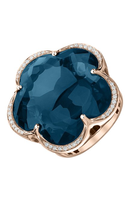 Женские кольцо PASQUALE BRUNI бесцветного цвета, арт. 15249R | Фото 1 (Материал сплава: Розовое золото; Драгоценные камни: Бриллианты)