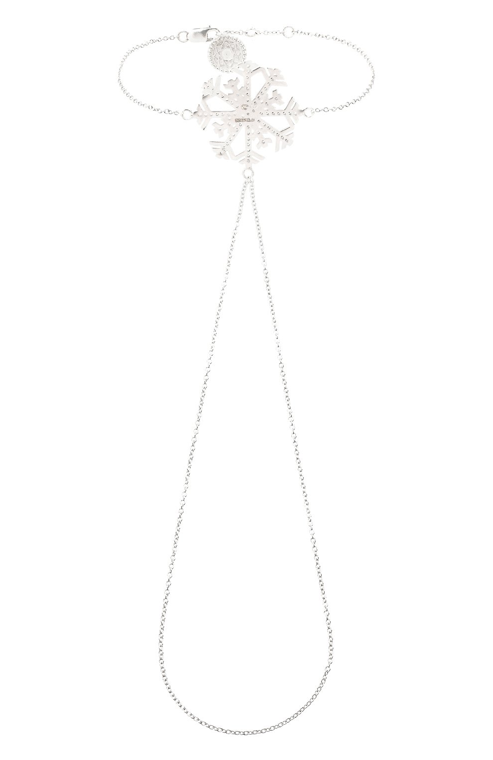 Женский браслет изморозь DZHANELLI серебряного цвета, арт. 0239 | Фото 2 (Материал: Золото; Региональные ограничения белый список (Axapta Mercury): RU)