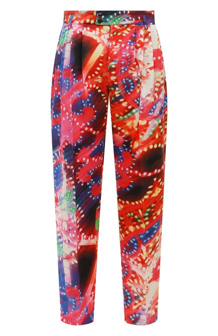 Мужские льняные брюки DOLCE & GABBANA разноцветного цвета по цене 109500 руб., арт. GW8CAT/FS4HG | Фото 1