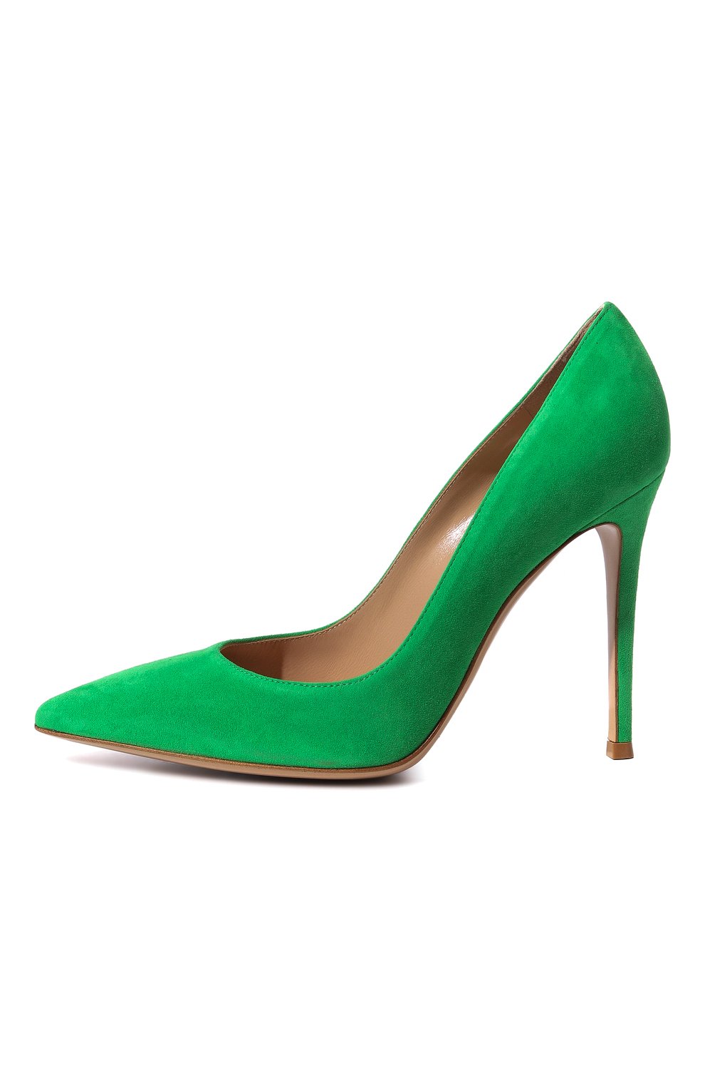 Замшевые туфли Gianvito 105 Gianvito Rossi  G28470.15RIC.CAMGREE Фото 4