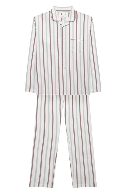 Детская хлопковая пижама DEREK ROSE разноцветного цвета по цене 17400 руб., арт. 7025-KELB013/3-12 | Фото 1