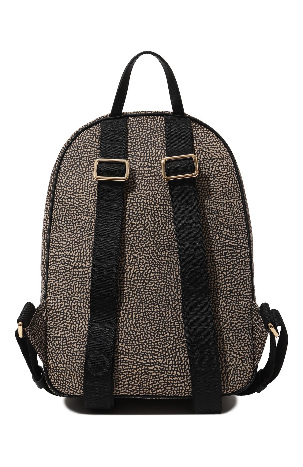 Женский рюкзак portrait medium BORBONESE темно-бежевого цвета, арт. 933028 | Фото 6 (Материал: Текстиль; Стили: Кэжуэл)