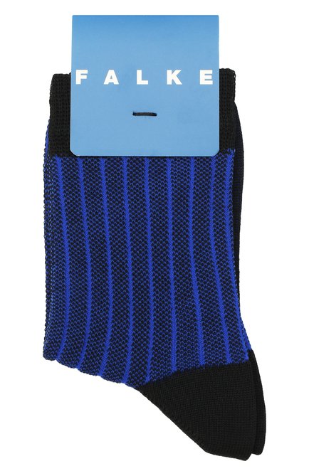 Детские хлопковые носки FALKE синего цвета, арт. 12932. | Фото 1 (Материал: Текстиль, Хлопок; Региональные ограничения белый список (Axapta Mercury): RU; Кросс-КТ: Носки)
