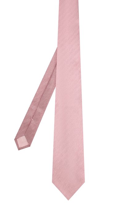 Мужской шелковый галстук BRIONI розового цвета, арт. 062I00/P840B | Фото 2 (Статус проверки: Проверено; Материал: Текстиль, Шелк; Принт: Без принта)
