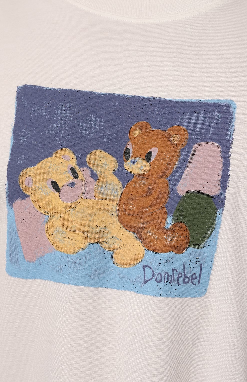 Хлопковая футболка DOMREBEL  N00KIE/T-SHIRT Фото 5