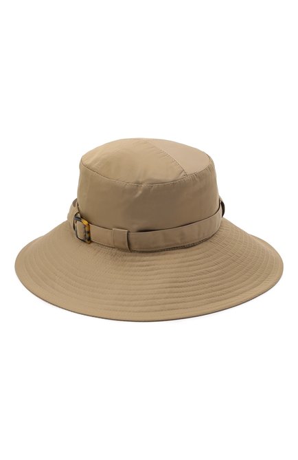 Женская шляпа ERIC JAVITS бежевого цвета, арт. 13740TAU | Фото 1 (Материал: Синтетический материал, Текстиль)