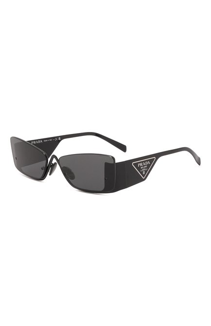 Женские солнцезащитные очки PRADA черного цвета, арт. 59ZS-1AB06L | Фото 1 (Нос: Не проставлено; Региональные ограничения белый список (Axapta Mercury): Не проставлено)