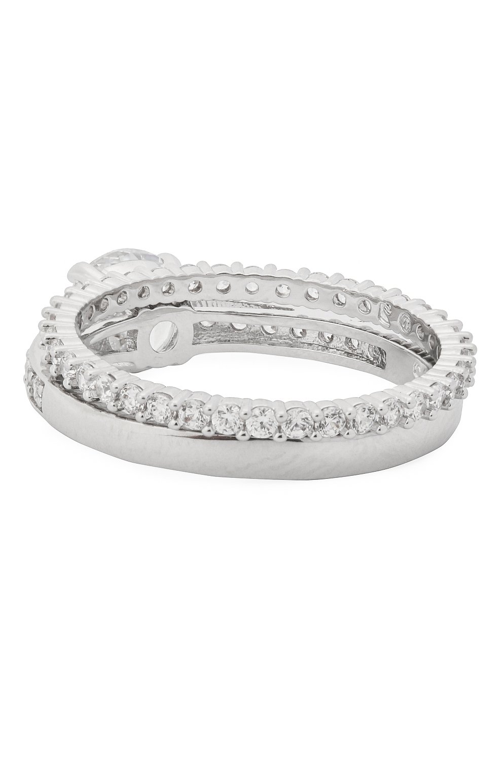 Женское набор колец i do SWAROVSKI серебряного цвета, арт. 5184317 | Фото 3 (Материал: Металл; Статус проверки: Проверена категория)