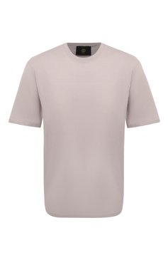 Мужская хлопковая футболка LIMITATO бежевого цвета, арт. 0RGANIC/T-SHIRT | Фото 1 (Принт: Без принта; Рукава: Короткие; Длина (для топов): Стандартные; Материал внешний: Хлопок; Стили: Кэжуэл)