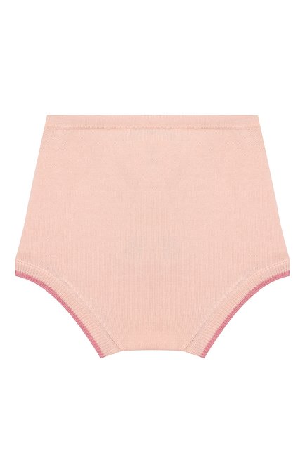 Детские хлопковые шорты LES LUTINS розового цвета, арт. 20E044/BERTHE | Фото 2 (Материал внешний: Хлопок; Случай: Повседневный)